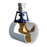 VETUS Hydraulic bow thruster 550 kgf incl. hydro motor 33 kW, for tunnel ? 400 mm BOWH550